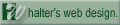 halter's web design.